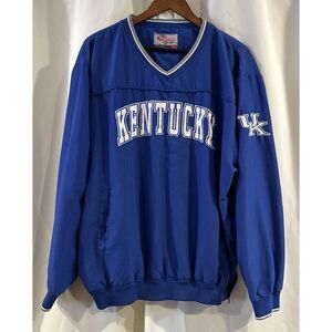Kentucky Wildcats Team Player Blue Windbreaker Size‎ Large